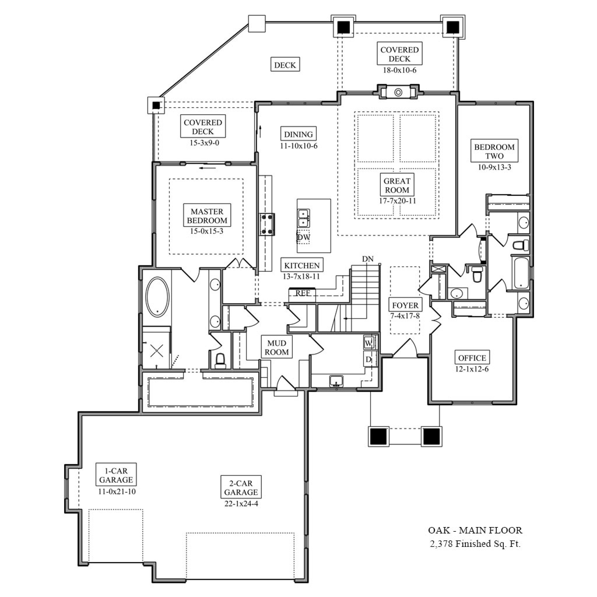 Oak Floor Plan | NoCO Custom Homes | Explore Floor Plans