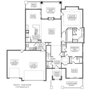 Walnut Floor Plan | NoCO Custom Homes | Explore Floor Plans