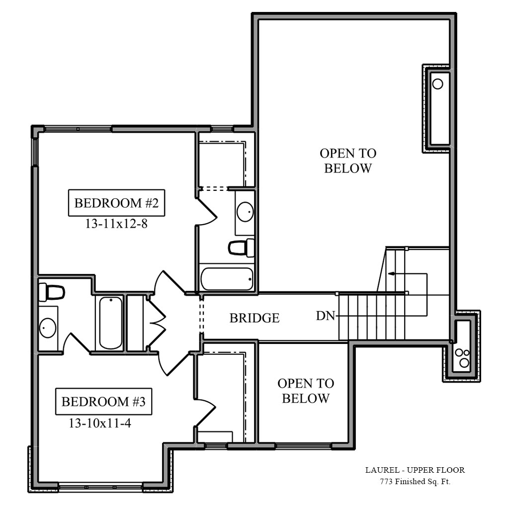 Laurel colorado custom home Floor Plan