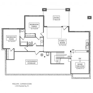 Willow Floor Plan | NoCO Custom Homes | Explore Floor Plans