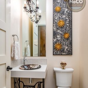 colorado custom home bathroom