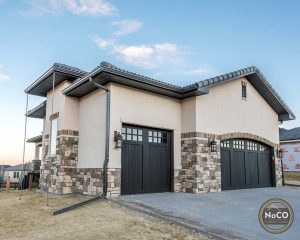 custom home garage