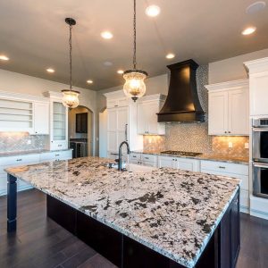 colorado custom home granite countertop