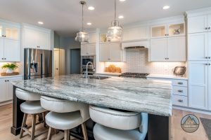 modern farmhouse kitchen colorado home