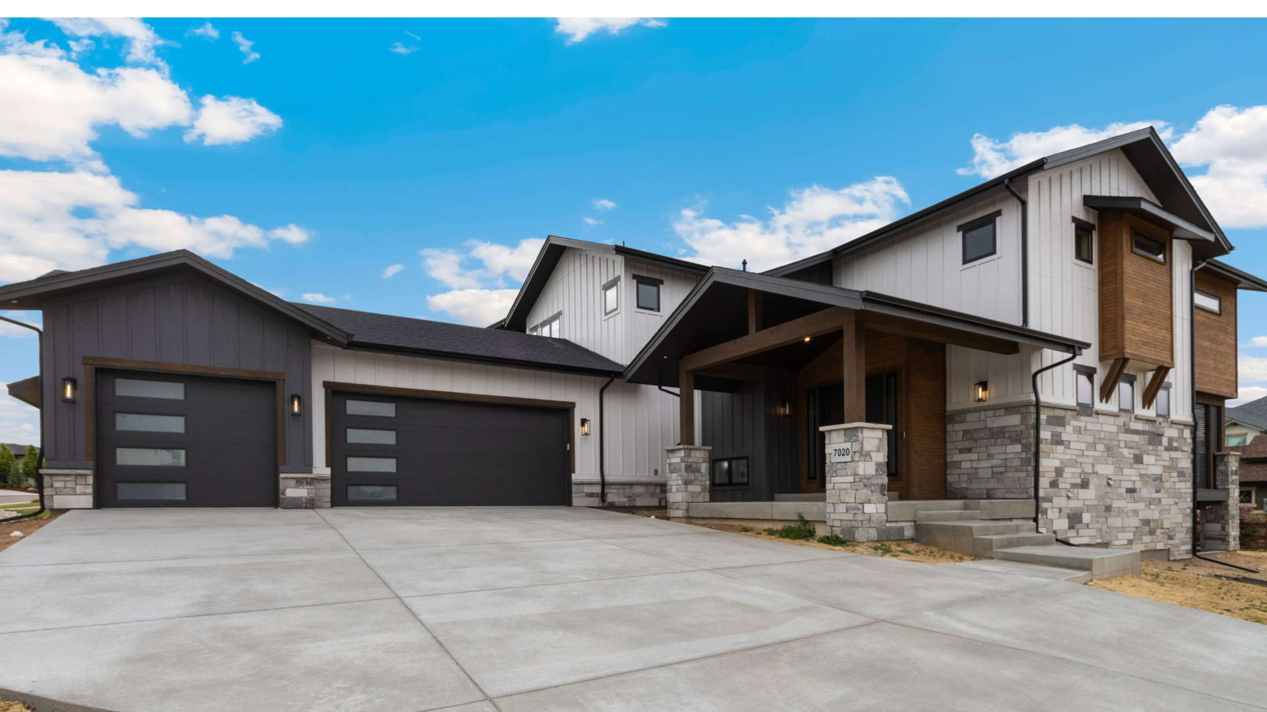 Colorado custom home with elevated open design and outdoor living potential